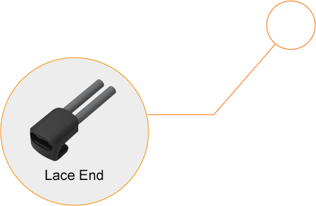 Lace end